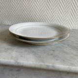 Set of two Limoges Poral France plates
