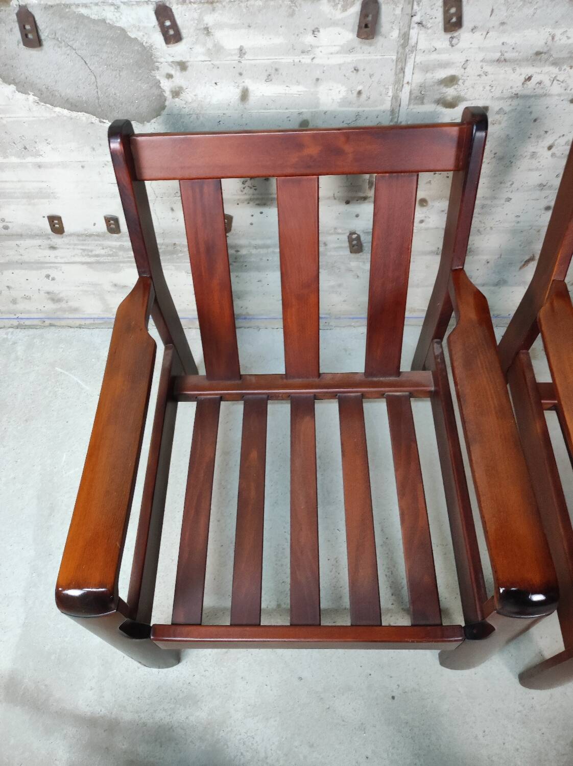 Pair of Scandinavian armchairs
