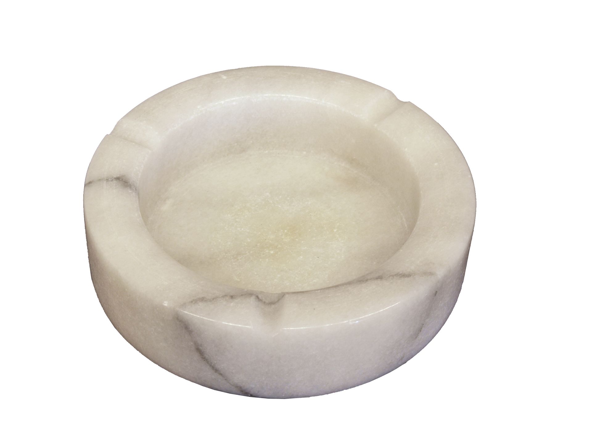 Italian ashtray in Carrara marble