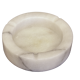 Italian ashtray in Carrara marble
