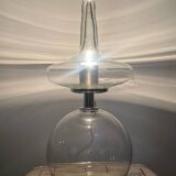 Vintage blown glass lamp from the 70s