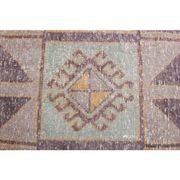Vintage Turkish Oushak Handmade Wool Cotton Orange Runner Rug 95x375