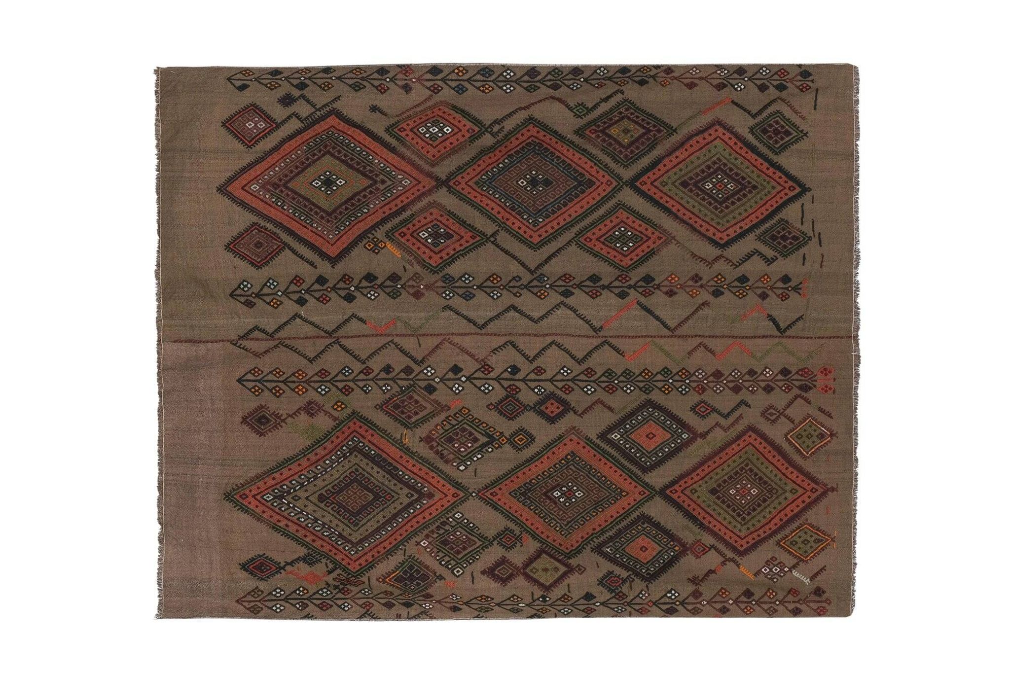 Tapis Kilim turc vintage tissé main
