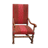 Armchair Grandpa covered with fabric