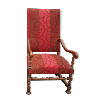 Armchair Grandpa covered with fabric