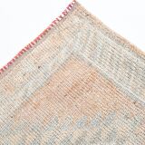 3x12 Pale Orange Beige Turkish Vintage Runner Rug, 86x352Cm SK 18322