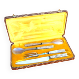 1930s Sauzedde salad and leg cutlery