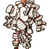 Affiche exposition Jean Dubuffet