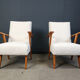 Pair of mid-century Dutch armchairs, 1960s