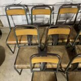 Lot de 13 chaises d'école stella