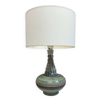 Glazed ceramic table lamp