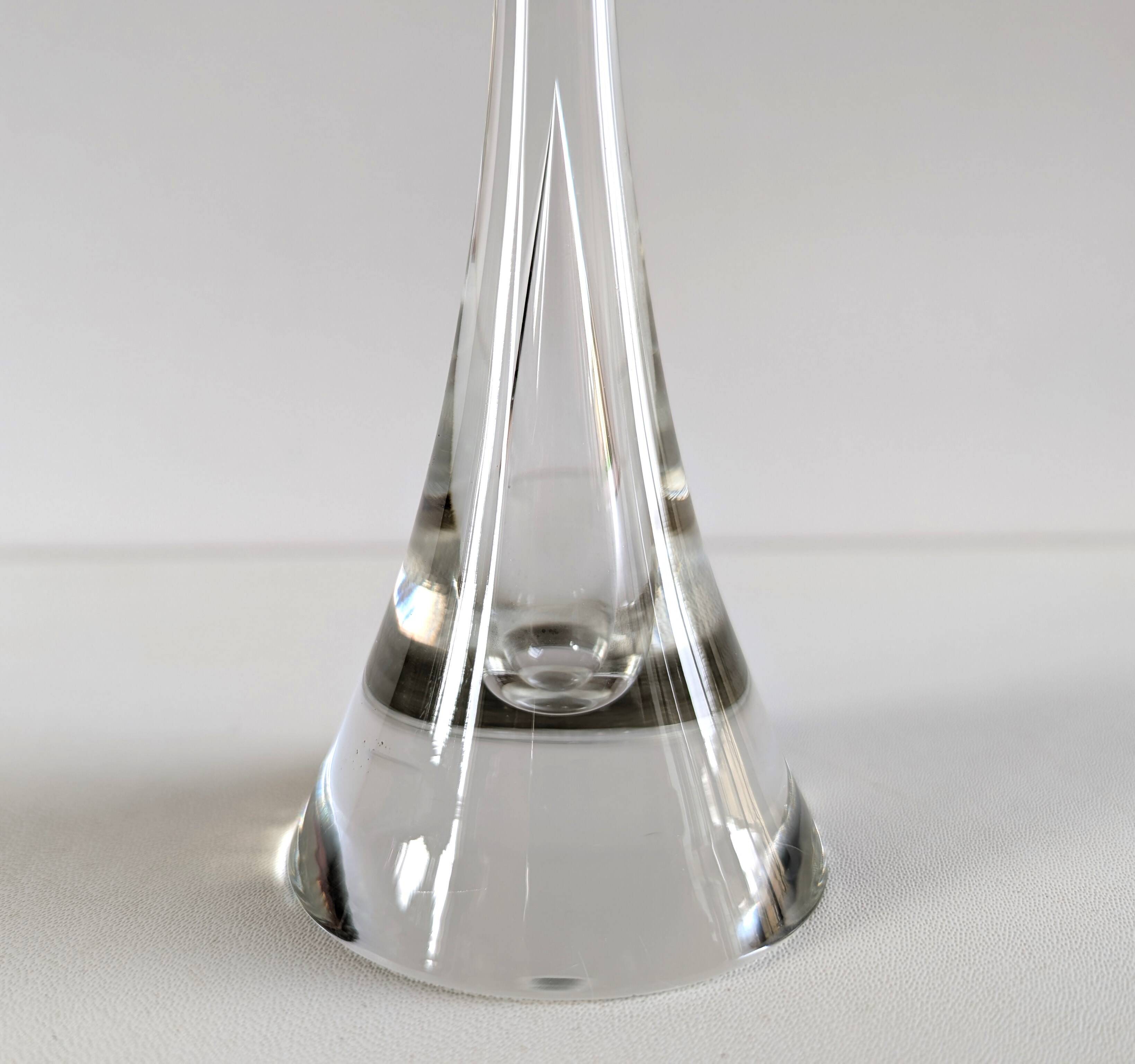 Set of 10 Flight wine glasses from the 60s