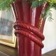 Purple ceramic vase 1960