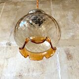 Amber hanging lamp