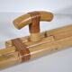 Porte manteau en rotin 1970