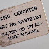 Modernist lamp Made in Israel