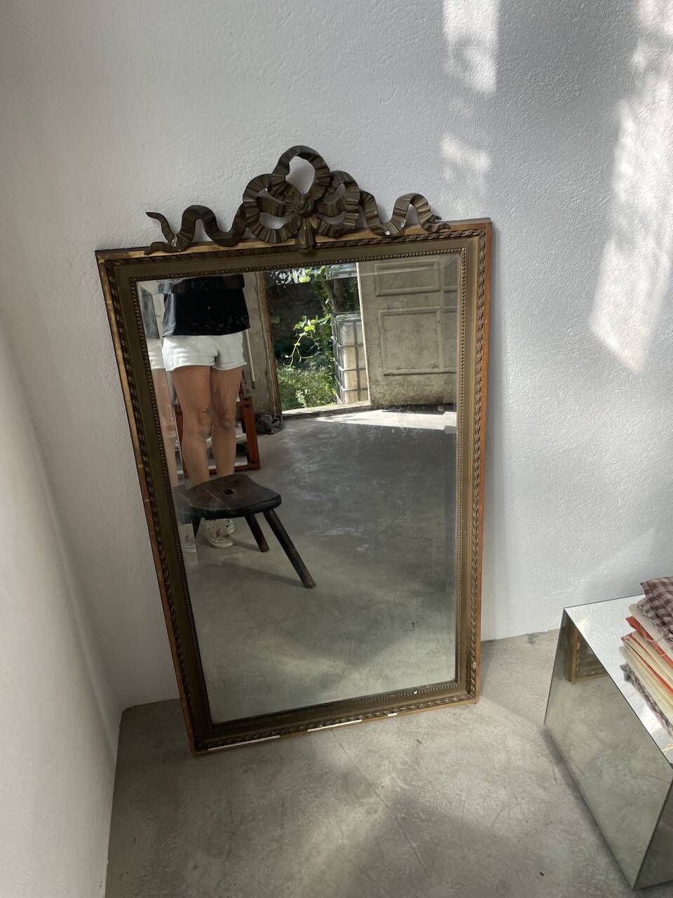 Miroir 1900 à rubans