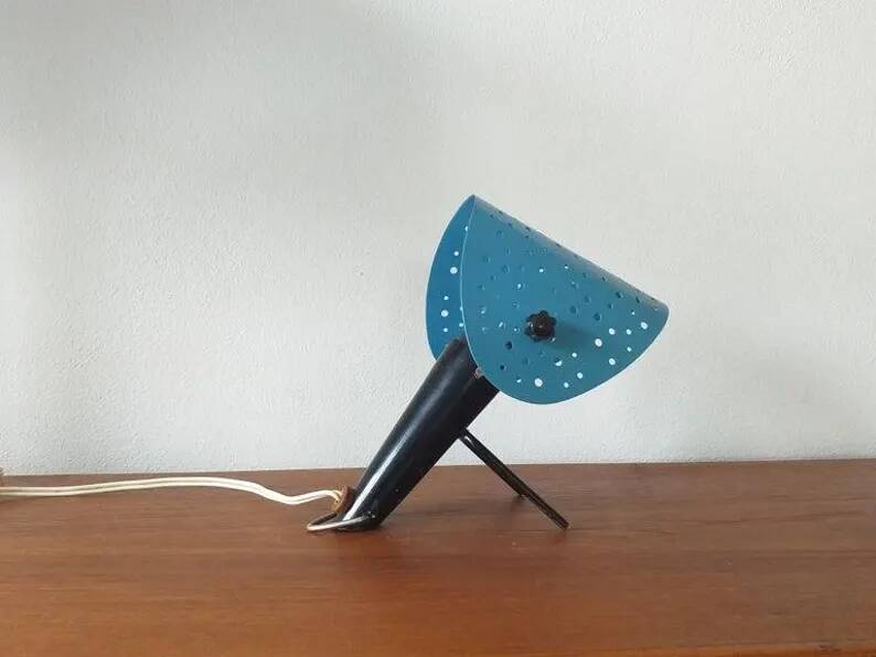 Midcentury Table Lamp by Ernst Igl for Hillebrand, 1950s