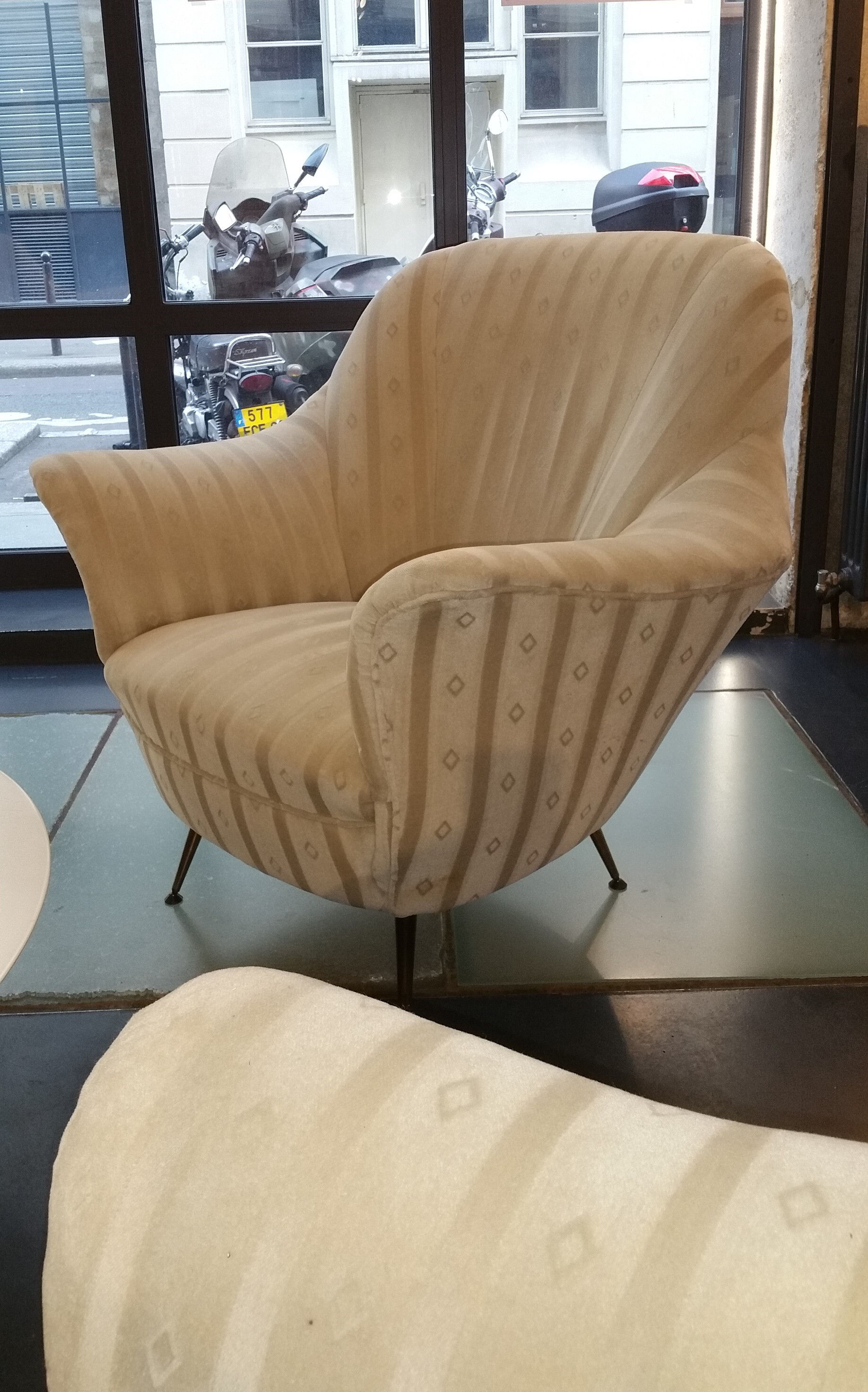 Sofa Design Arc of "Ico Parisi" of 50-60 years