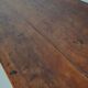Antique oak 19th century French rustic console / drapers or side table