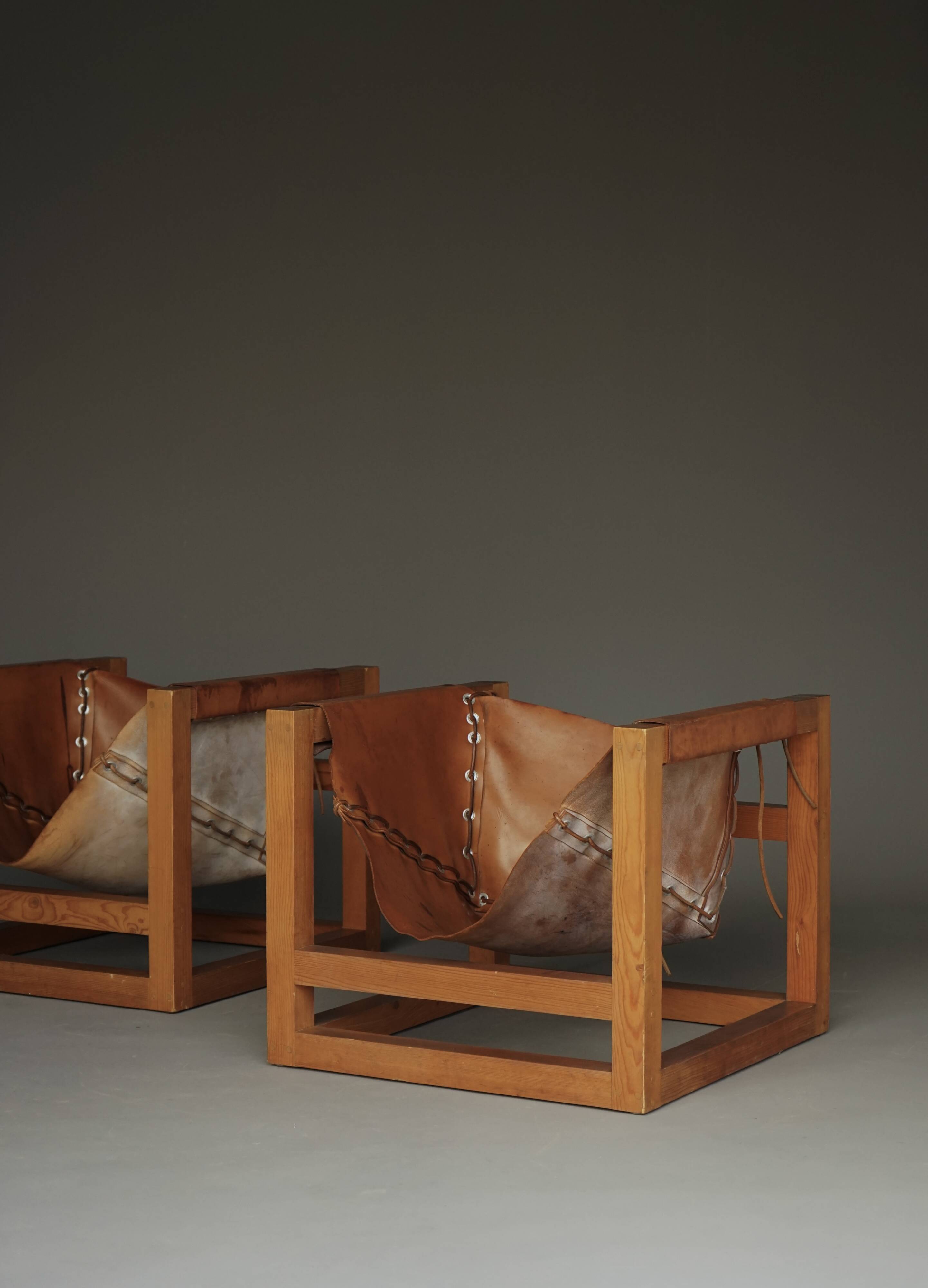 Pair of Heinz Witthoeft Tail 4 Lounge Chairs, Germany 1959