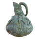Designer ceramic vase in terracotta signed 1968