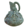 Designer ceramic vase in terracotta signed 1968