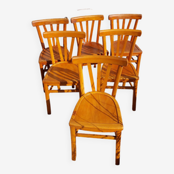 6 chaises bistrot Luterma