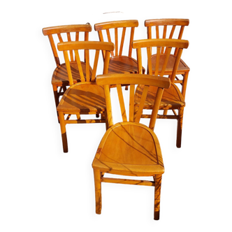 6 chaises bistrot Luterma