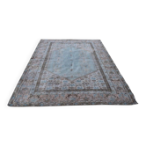 Vintage Turkish Oushak rug 186x264 cm
