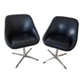 Swivel armchairs 70s