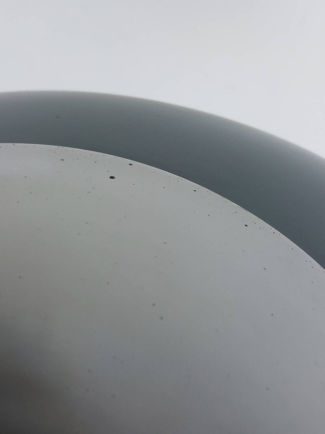 Rare lampe de bureau vintage, lampe de table RDA bleu clair chromé