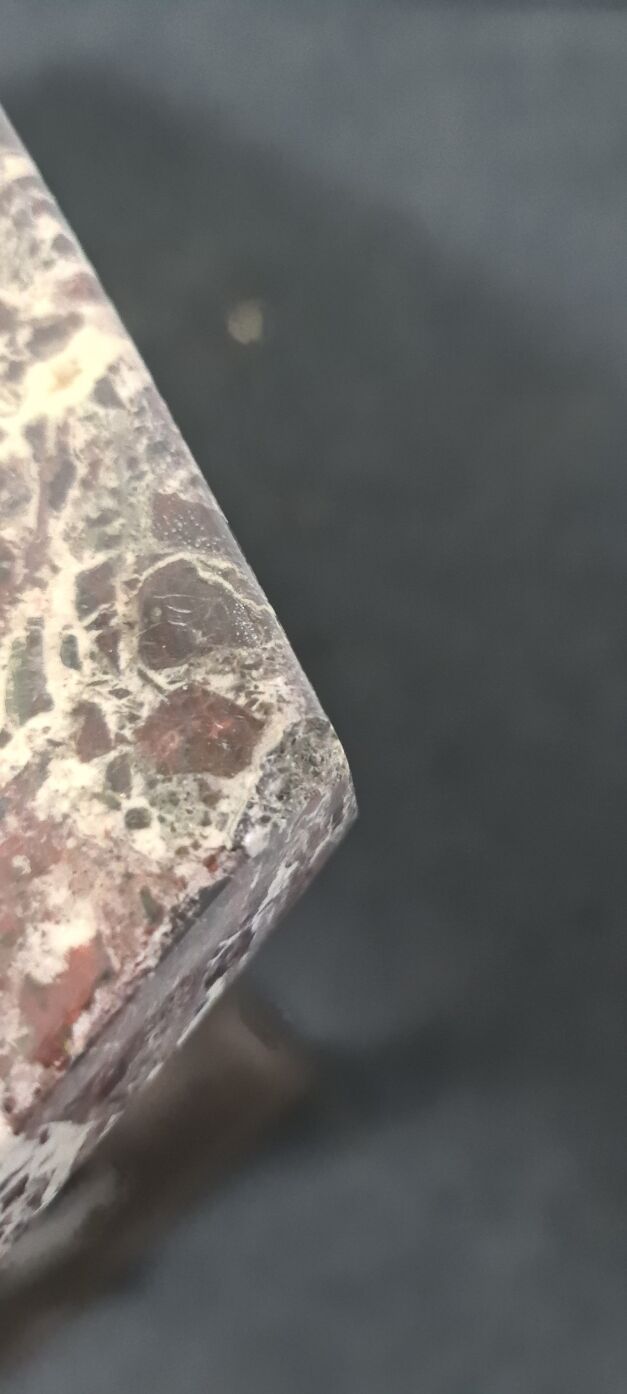 Vintage cast iron and stone garden table