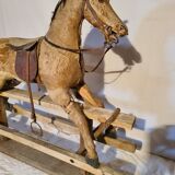Rocking horse at the end of 19th