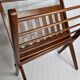 Folding teak magazine door by Cees Braakman