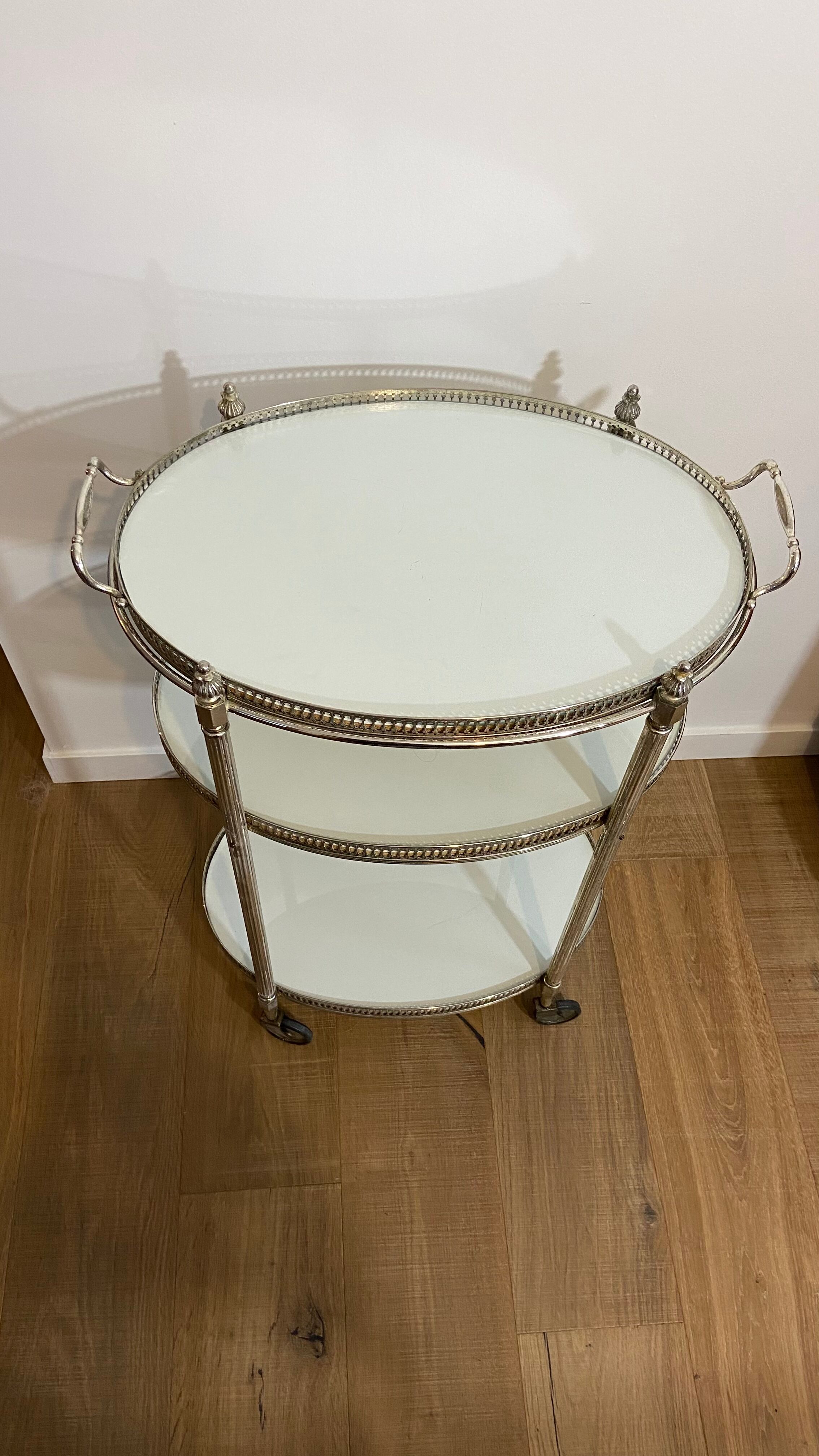 Oval roller serving table 1960/70