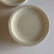 Set of 10 Havilland ivory modernist dessert plates 1960