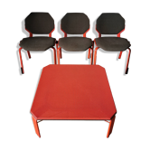 Coffee table by hartmut s. engel for fröscher, circa 1980.