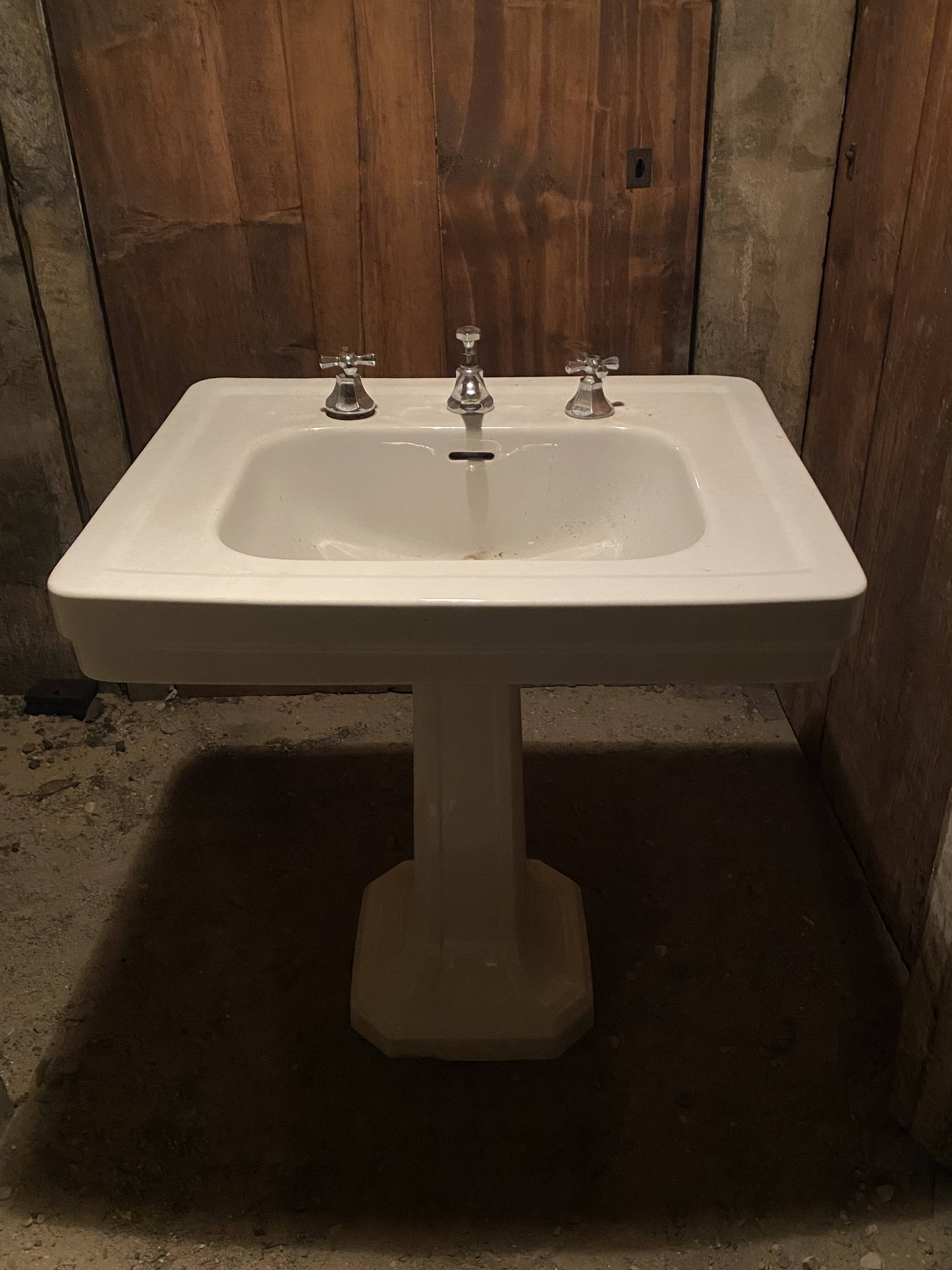 Old art deco sink