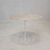 Oval Marble Side Table by Eero Saarinen for Knoll