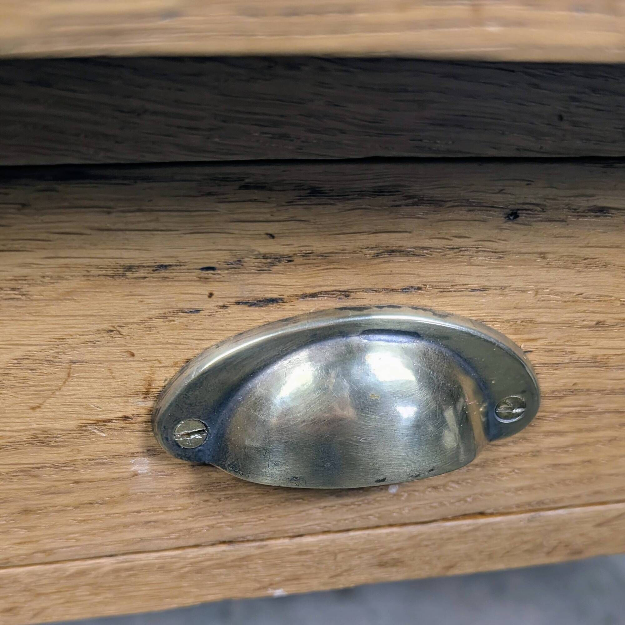 Vintage oak desk