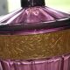 Large ornamental punch bowl/Art Deco pot Amethyst August Walther
