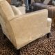 Charlotte chair at modenature covered skin