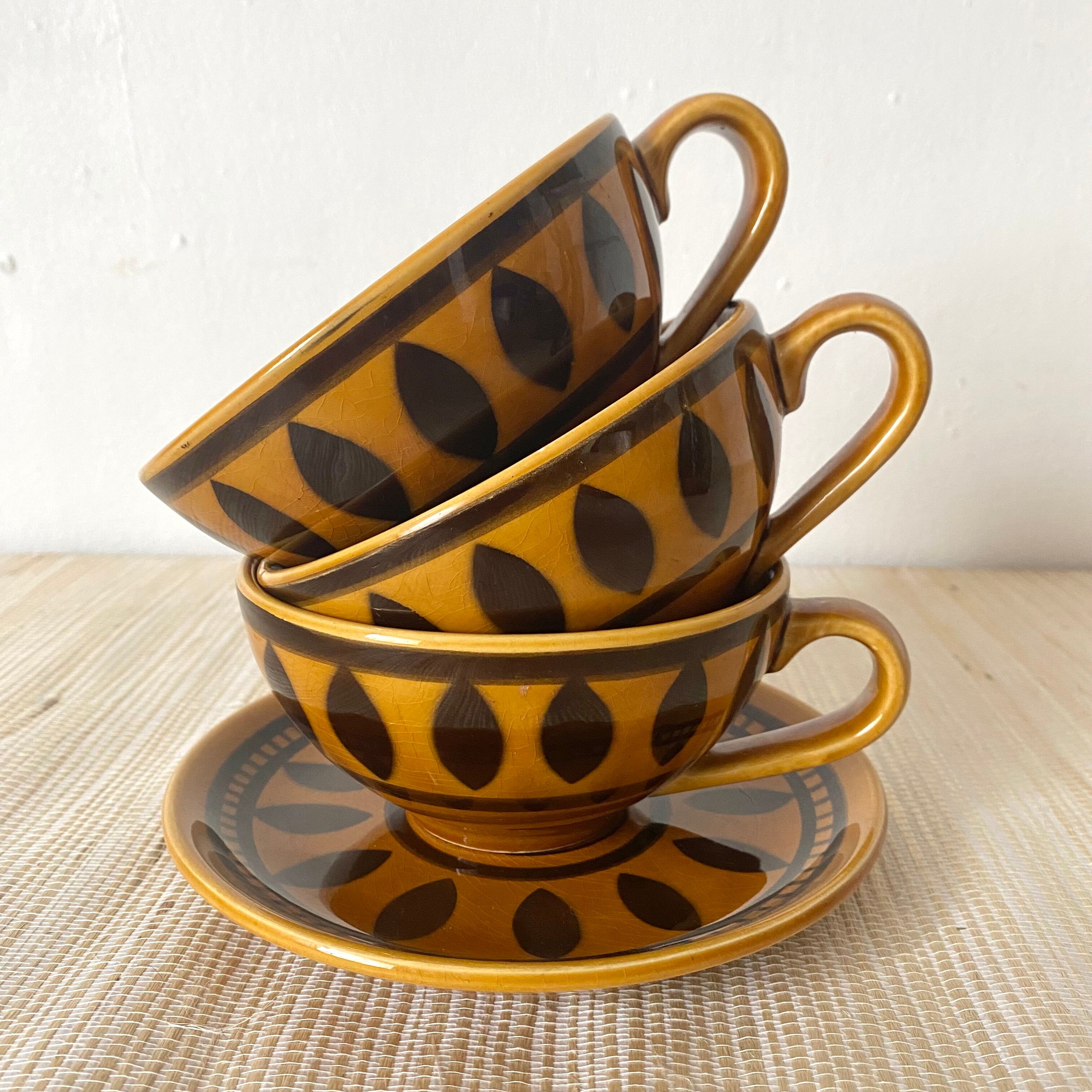 Vintage Longchamps mugs