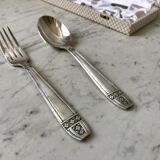 Duo de couverts en argent anciens