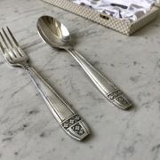 Duo de couverts en argent anciens