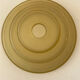 Yellow lampshade in grained glass