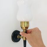 Pair of so-called flambeaux or torch sconces