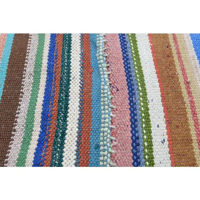 Vintage Turkish Oushak Handmade Wool Cotton Pink Area Rug 290x405