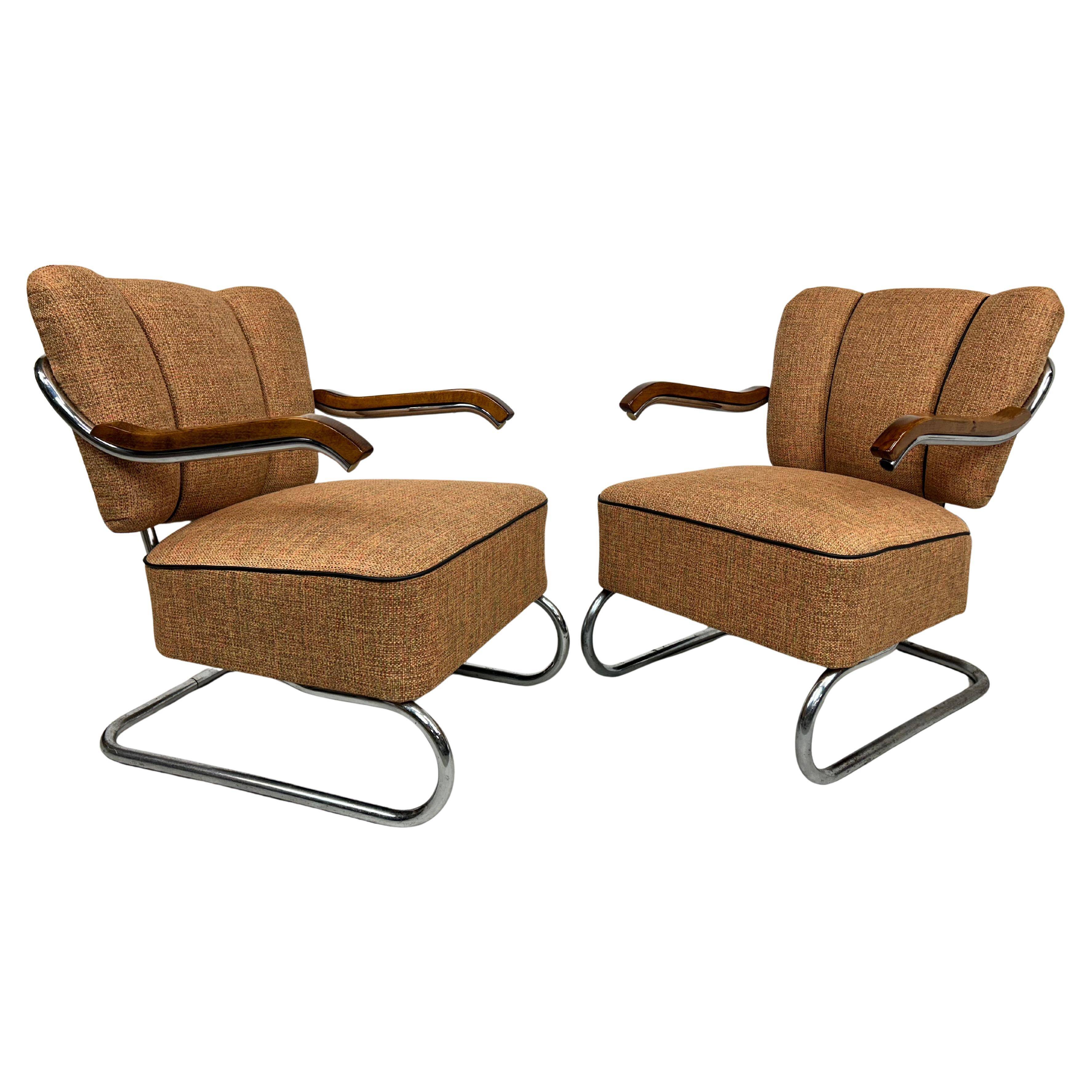 Fauteuils Bauhaus par fa Hynek Gottwald